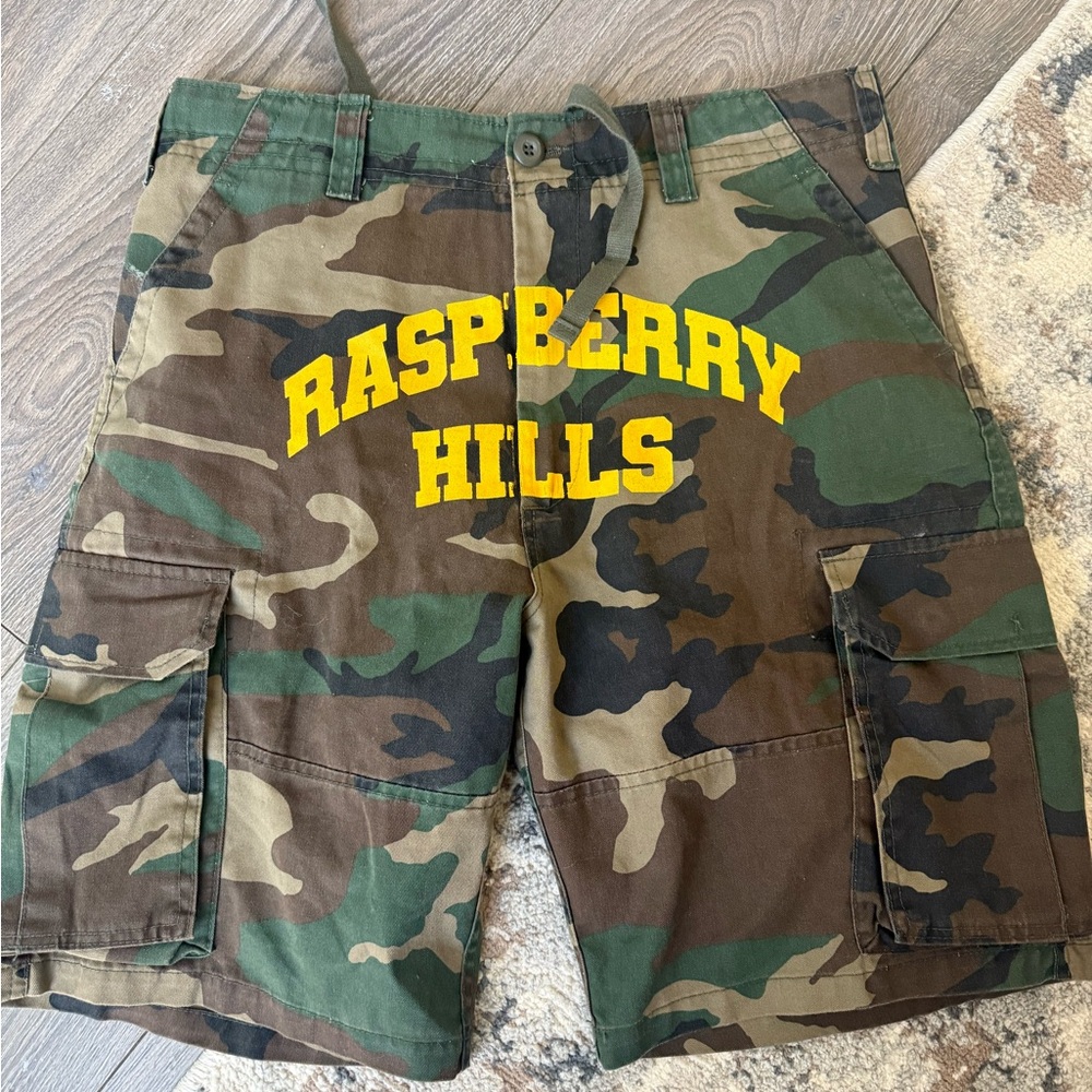 Camouflage Cargo Shorts